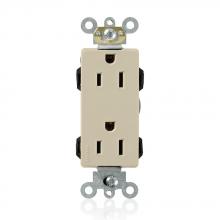 Leviton M1626-I - 5-15R LEV LOK DEC RECEP IVORY