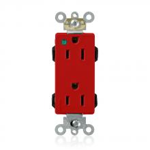 Leviton M1626-PLR - LEVLOK DECORA PLUS RECEPTACLE