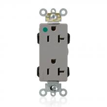 Leviton M1636-HGG - 5-20R LEV LOK HG DEC RECEP GRAY