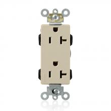 Leviton M1636-I - IV LEV-LOK REC DEC SLIM 20A125V