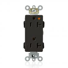 Leviton M1636-IGE - 5-20R LEV LOK IND GRD IG DEC RECEP BLK