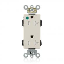 Leviton M1636-ILT - 5-20R LEV LOK HG ILL DEC RECEP LT ALM