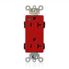 Leviton M1636-PLR - LEVLOK DECORA PLUS RECEPTACLE