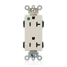 Leviton M1636-PLT - LEVLOK 20A PL DECORA LA