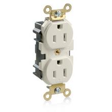 Leviton M5262-T - 5-15R LEV LOK ING GRD RECEP LT ALM