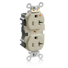 Leviton M5362-IGI - 5-20R LEV LOK IND GRD IG RECEP IV