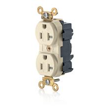 Leviton M5362-SGT - 5-20R LEV LOK IND GRD TR RECEP LA