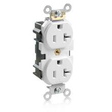 Leviton M5362-BSW - 20A LEVLK RECPT BULK