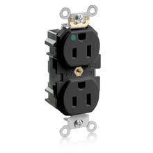 Leviton M8200-HE - EB LEV-LOK HG DUP REC 15A125V SLIM