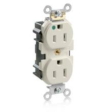 Leviton M8200-HT - 5-15R LEV LOK HG  RECEP LT ALM