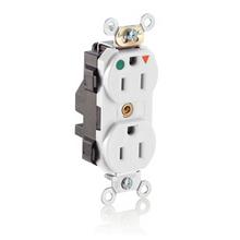 Leviton M8200-IGW - 5-15R LEV LOK HG IG RECEP WHITE