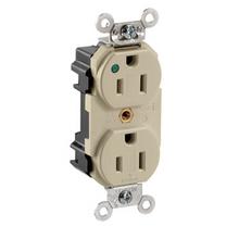 Leviton M8200-PLI - 5-15R LEV LOK HG POW IN RECEP IVORY