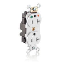 Leviton M8300-IGW - 5-20R LEV LOK HG IG RECEP WHITE