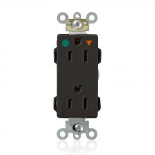 Leviton MD820-IGE - 5-15R LEV LOK HG IG DEC RECEP BLACK