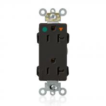 Leviton MD830-IGE - 5-20R LEV LOK HG IG DEC RECEP BLACK