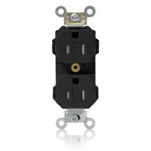 Leviton MT562-SE - 5-15R LEV LOK TR RECEP BLACK