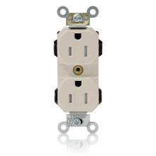 Leviton MT562-ST - 5-15R LEV LOK TR RECEP LT ALM