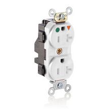 Leviton MT830-IGW - 5-20R LEV LOK HG IG TR RECEP WHT