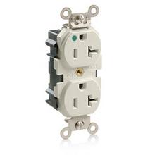 Leviton MT830-T - 5-20R LEV LOK TR HG RECEP LT ALM