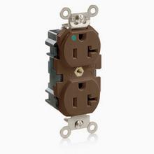 Leviton MT830 - 5-20R LEV LOK TR HG RECEP BROWN