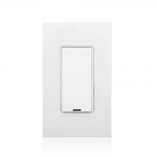 Leviton PLVSW-1LW - WH 1-BTN PROVOLT KEYPAD ON-OFF CTRLER