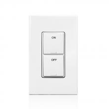 Leviton PLVSW-2LW - WH 2-BTN PROVOLT KEYPAD ON-OFF CTRLER