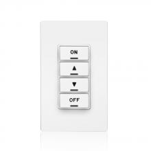 Leviton PLVSW-4LW - WH 4-BTN PROVOLT KEYPAD ON-OFF CTRLER