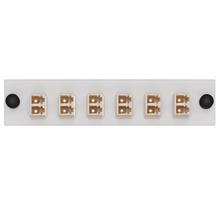 Leviton APLW6-LDM - PLT LGX 12F OM1/2 DUPLEX LC BEIGE