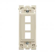 Leviton RE640-NS3 - RENU INSERT 3 PORT NS