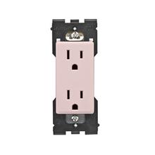 Leviton RER15-FP - RENU 15A TR RCPT FRESH PINK LEMON