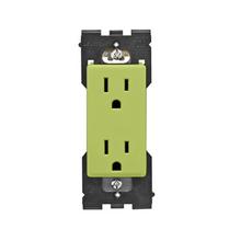 Leviton RER15-GS - RENU 15A TR RCPT GRANNY SMITH