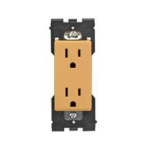 Leviton RER15-TC - RENU 15A TR RCPT TOASTED COCONUT