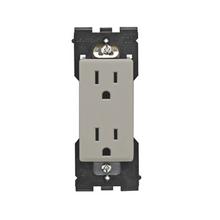 Leviton RER15-WS - RENU 15A TR RCPT WOOD SMOKE