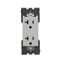 Leviton RER20-PG - RENU 20A TR RCPT PEBBLE GREY