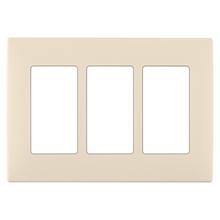 Leviton REWP3-GC - RENU 3 GANG WLPLT GOLD COAST WHITE