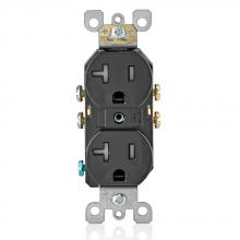 Leviton T5820-E - 5-20R RECEP TR RESI BLACK