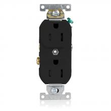 Leviton TBR15-E - 515R TR DUP COM REC BLK