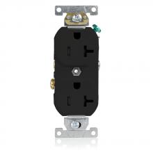 Leviton TBR20-E - 5-20R RECEP TR BLACK