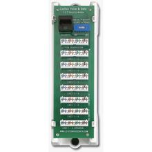 Leviton 47609-TSV - SMC MOD 1X7 TEL+SECURTY