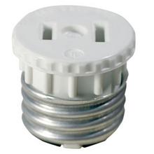 Leviton 125 - WH ADAPT PLUG REC TO LAMPH 660A125V.