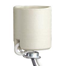 Leviton 8052-8 - MEDIUM BASE INC PORC LAMPHOLDER