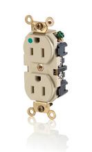 Leviton MRI82-I - 5-15R DUPLEX RECEP HOSPITAL GRADE IVORY