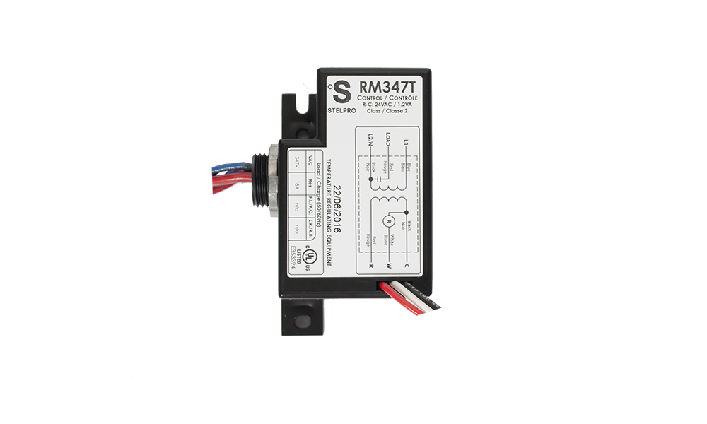 ELECTROMECHANICAL RELAY WITH TRANSFORMER 347/24V