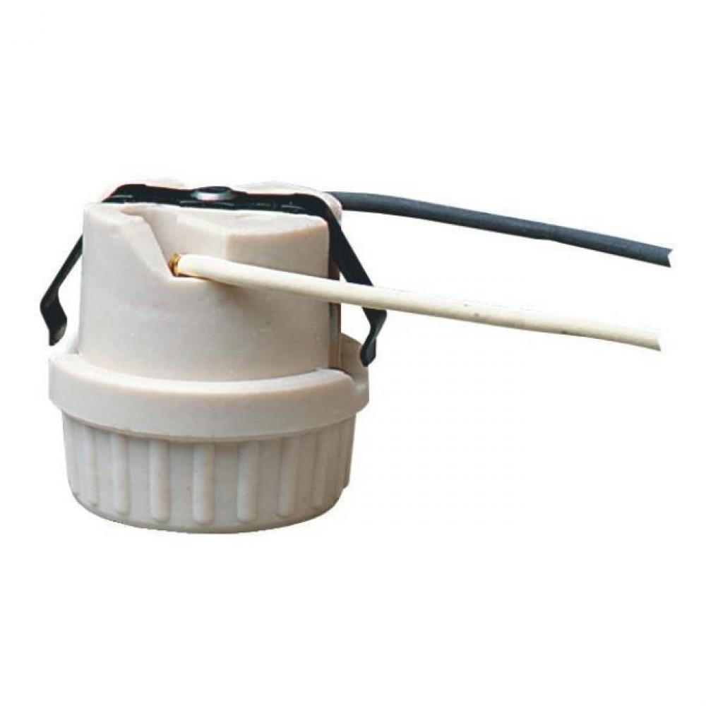 Porcelain Snap In Socket w/6" lead 22212