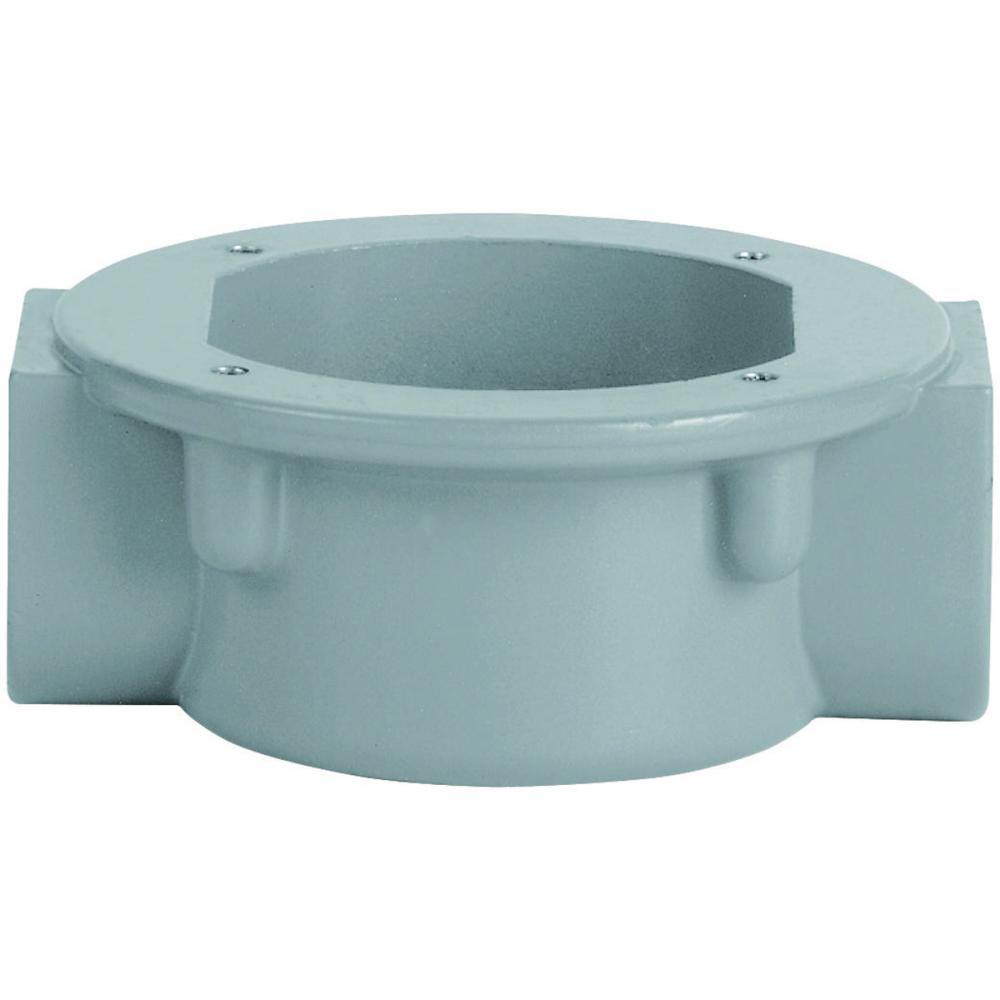 SPLICE BX CEILING MT 1/2" HUB W/ 2 HOLES