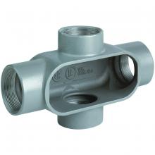 Killark, a Hubbell affiliate X67 - 2" CAST IRON CONDUIT BODY "X"