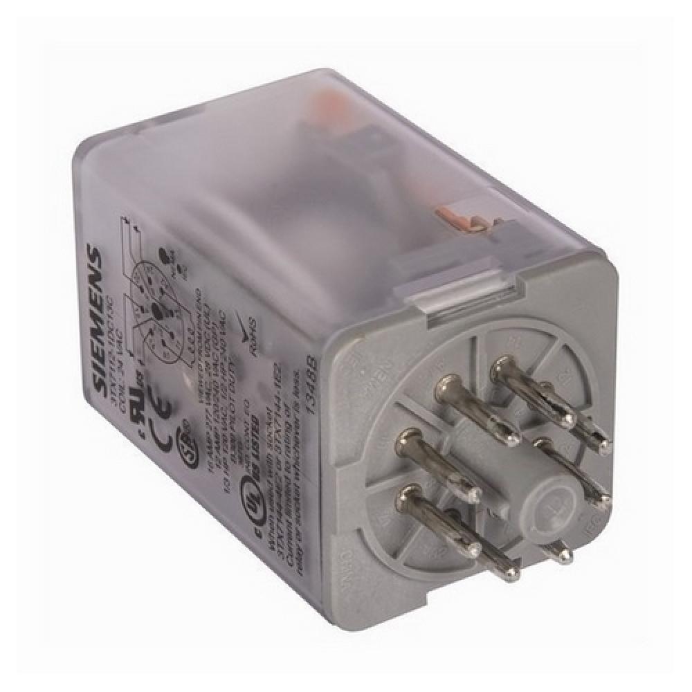 PLUG-IN RELAY, OCTAL, DPDT, 10A, 24VAC