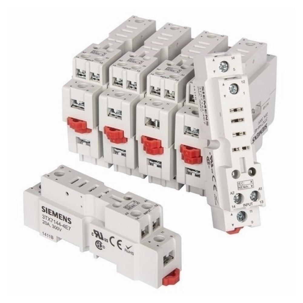 RELAY SOCKET, 5-PIN, TOUCHSAFE