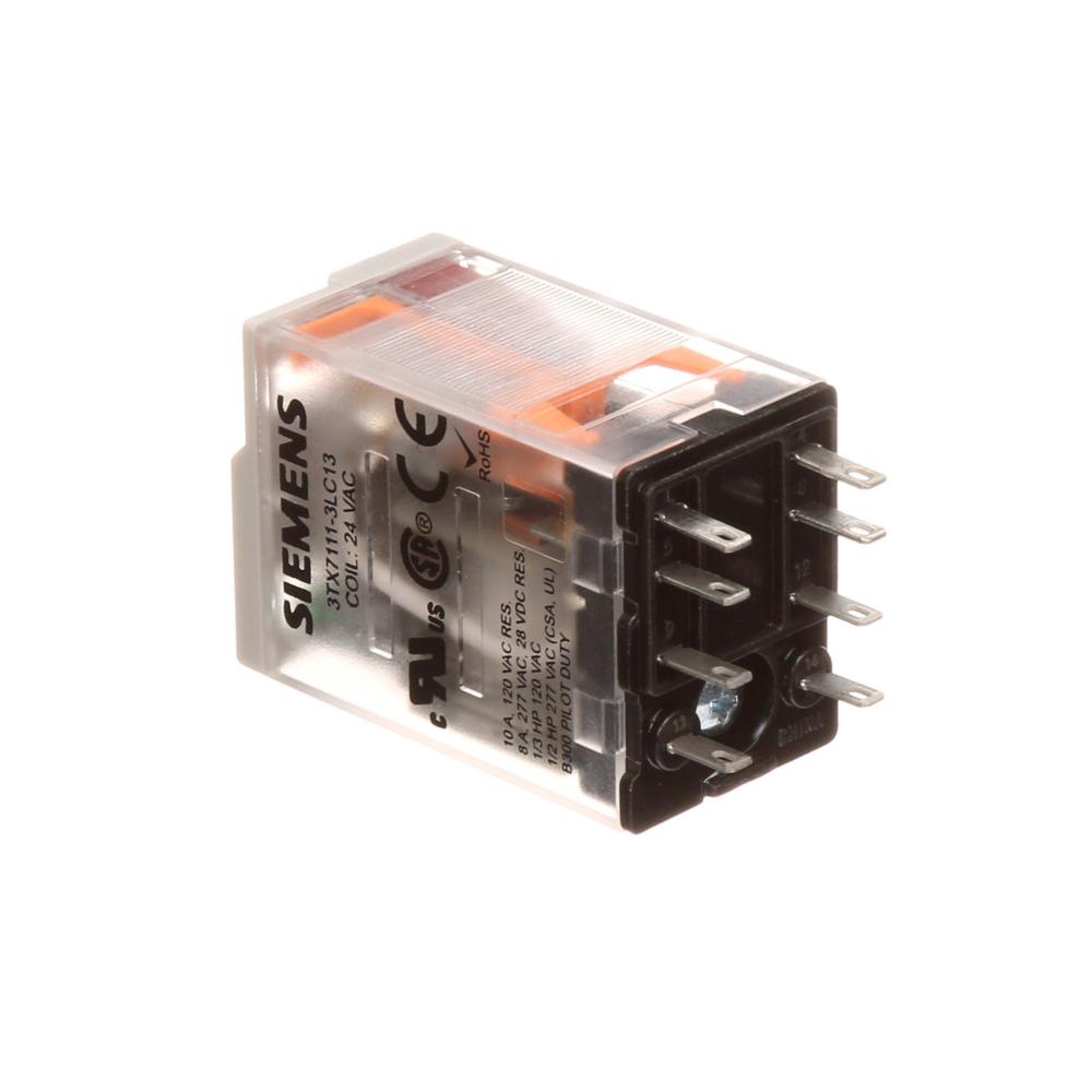 PREMIUM PLUG-IN RELAY, DPDT, 12A, 24VAC