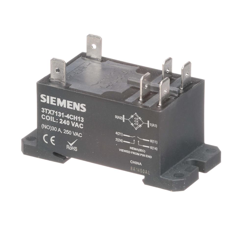 ENCL PWR RELAY, DPST-NO, 30A, 230VAC